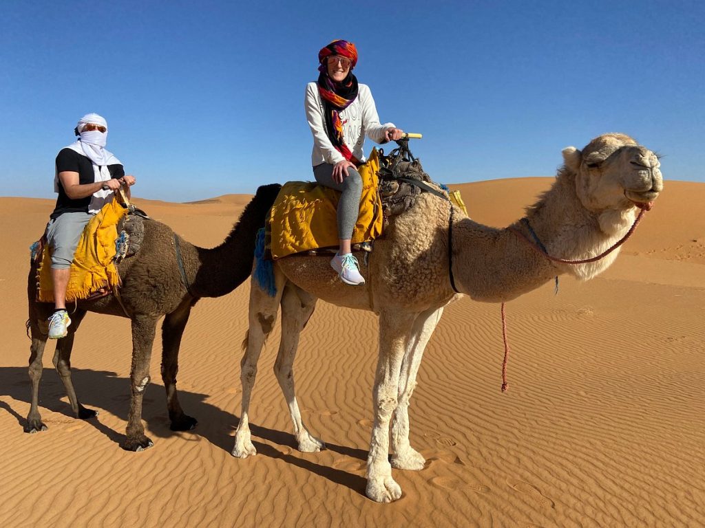 Morocco Sahara trips Camel trekking