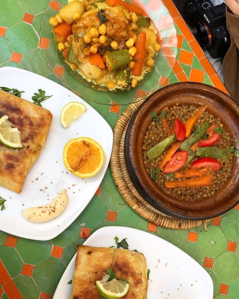 Vegetarian food in Morocco